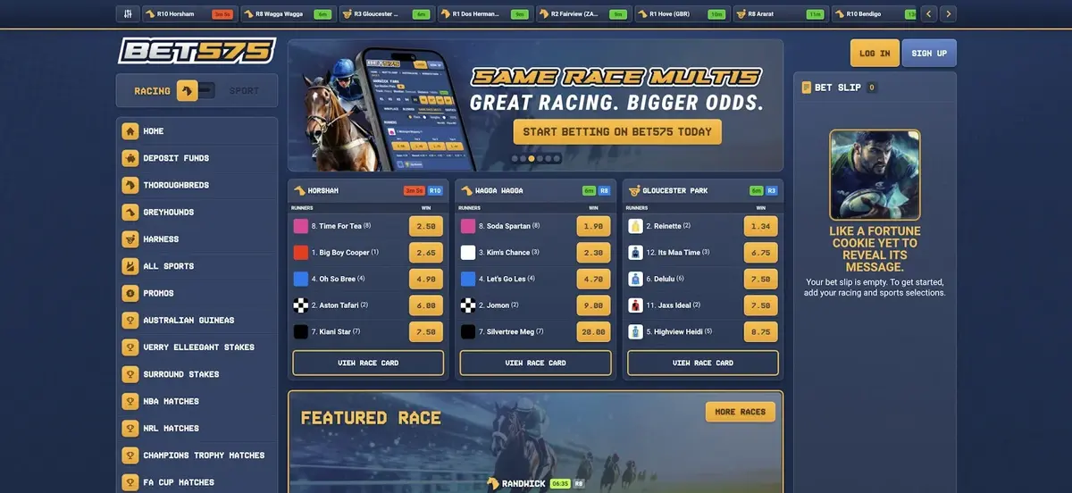 Bet575 screenshot